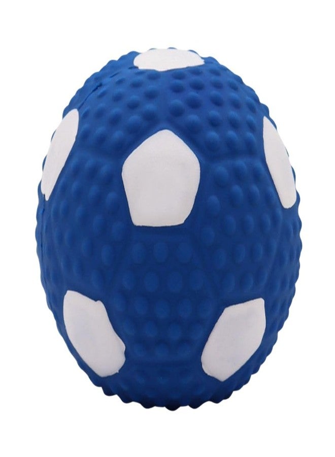 PET FUN مجموعة ألعاب الحيوانات الأليفة من قطعتين | كرة تفاعلية للقطط بذيل من الحبل وكرة مطاطية غير سامة تصدر صوتاً للكلاب والقطط | ألعاب متينة للمضغ والجلب ولعب كرة القدم للحيوانات الأليفة - Image 3